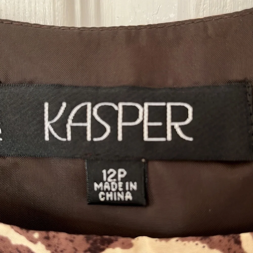 Stunning Kasper Three Piece Wide Leg Pants Suit. - Picture 4 of 8
